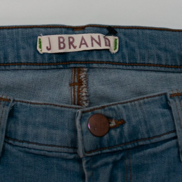 J Brand Super Skinny Jeans Womens 27 Blue Paradise Wash Denim Stretch Ankle O09X - Picture 3 of 5